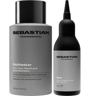 Sebastian 3 1 Multitasker en Styling Gel voor Mannen Voordeelset
