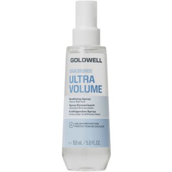 Goldwell Ultra Volume Bodifying Spray pakshot met doorzichtige flacon en sprayverstuiver