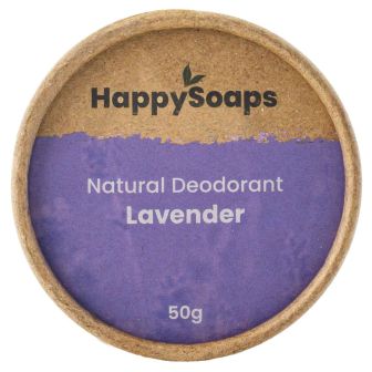 HappySoaps Natuurlijke Deodorant Lavendel 50 gr