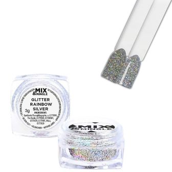 ibp - Mix & Mingle Glitter - Rainbow Silver - 3 gr