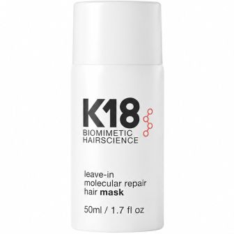 K18 Leave In Molecular Repair Hair Mask witte pompfles als pakshot