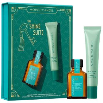 Moroccanoil Holiday Set Lip Balm Mint Tea