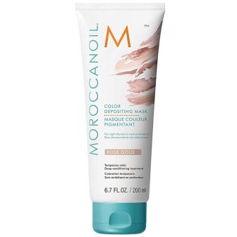 Moroccanoil Color Depositing Mask Rose Gold haarmasker in pot
