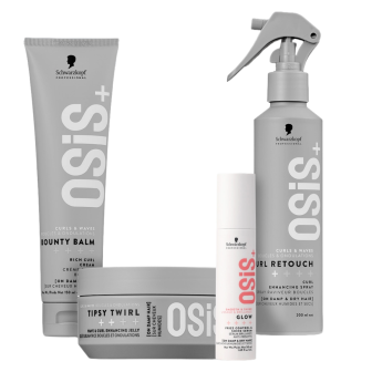  Schwarzkopf - OSiS+ - Type 2C Golvend/Krullend haar - Set voor hybride slag