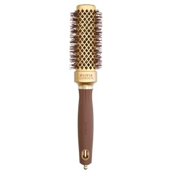 Olivia Garden Expert Blowout Straight Gold Brown Föhnborstel 30 mm