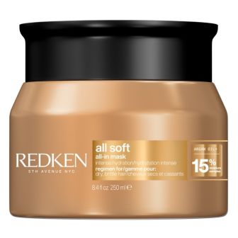 Redken All Soft All in Masker Voor Droog en Broos Haar 250 ml