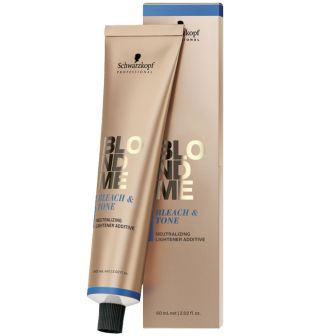 Schwarzkopf Blond Me Bleach and Tone 60 ml tube productverpakking