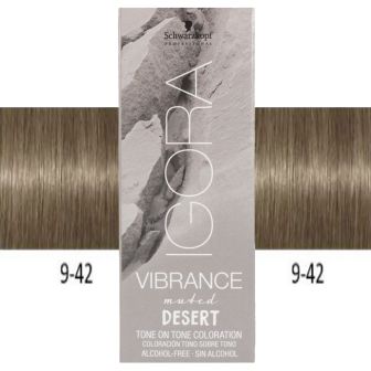 Schwarzkopf Igora Vibrance 9-42 Muted Desert tube van 60 ml
