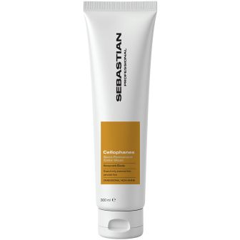 Sebastian Cellophanes Honeycomb Blond witte tube met oranje etiket, pakshot