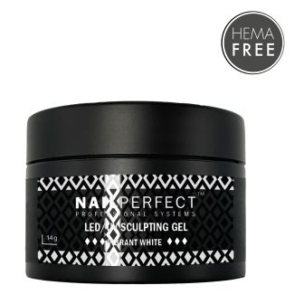 Nail Perfect LED/UV Sculpting Gel Vibrant White 14 gr 