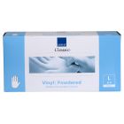 Abena - Vinyl Handschoenen - Wit - Gepoederd - Maat L - 100 Stuks