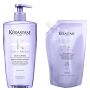 Kérastase - Blond Absolu Bain Lumiére Shampoo 500 ml + Refill Shampoo 500 ml - Voordeelset voor Ontkleurd Haar
