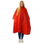 Nebur - Kapmantel Maxi - Bright Red