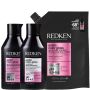 Redken - Acidic Color Gloss Shampoo 300 ml + Refill 500 ml + Conditioner 300 ml - Voordeelset