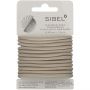 Sibel - Thick Elastic Hair Bands - Blonde - 12 Stuks