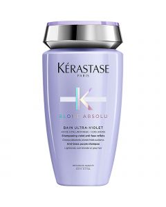 Kérastase - Blond Absolu Bain Ultra-Violet Paarse Shampoo Anti-Gelige Tint - Gebleekt, Gemêleerd of Grijs Blond Haar