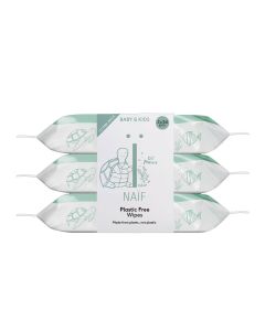 Na&iuml;f plastic free wipes