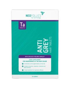 Neofollics - Anti Grey Hair Tablets - Tegen vroegtijdige vergrijzing - 60 Stuks