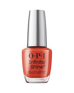 OPI Infinite Shine Knock 'Em Red
