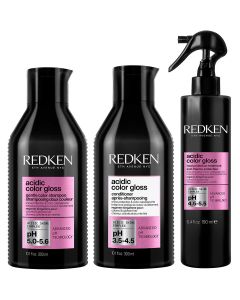 Redken acidic color gloss routine set