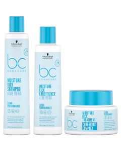 Schwarzkopf - BC Bonacure - Moisture Kick - Voordeelset voor droog haar