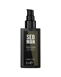 SEB MAN - The Groom - Hair & Beard Oil - 30 ml