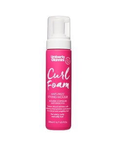 umberto giannini curl foam anti frizz mousse