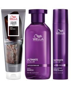 Wella Professionals Color Fresh Mask Cool Espresso & Ultimate Color Voordeelset