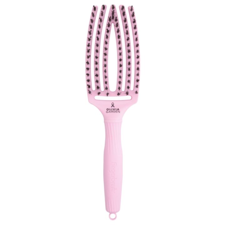 Olivia Garden FingerBrush Boar & Nylon Paper Blush