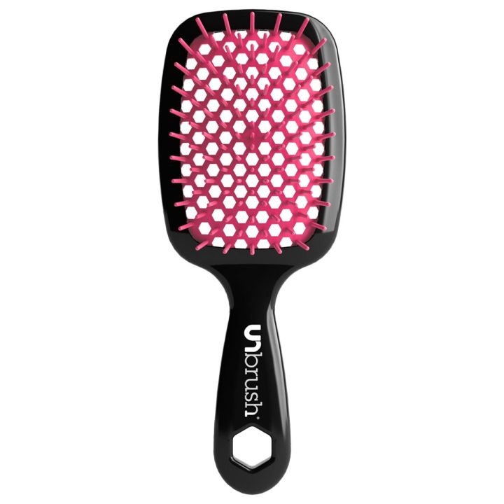 UNbrush - Detangling Hair Brush - Cherry Blossom Pink