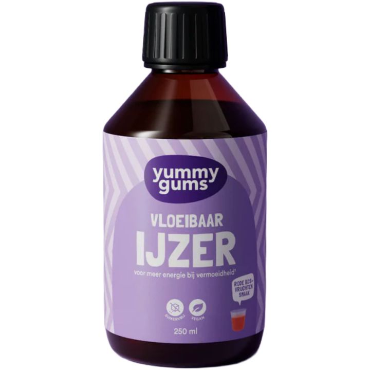 Yummygums - Vloeibaar Ijzer - 250 ml