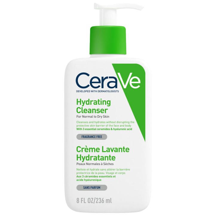 cerave creme lavante hydratante