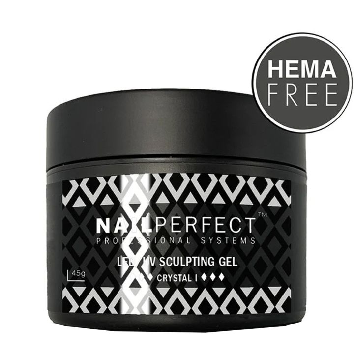 Nail Perfect - LED/UV - Sculpting Gel - Crystal 1 - 45 gr