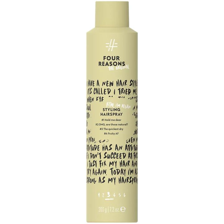 Four Reasons styling hairspray