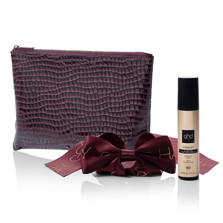 ghd Giftset Bodyguard Heat Protect Spray/Haarclip Cherry Chic Collection