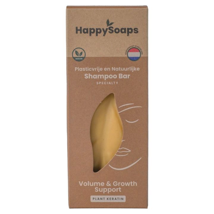 HappySoaps Specialty Shampoo Bar Volume & Growth Support 100 gr