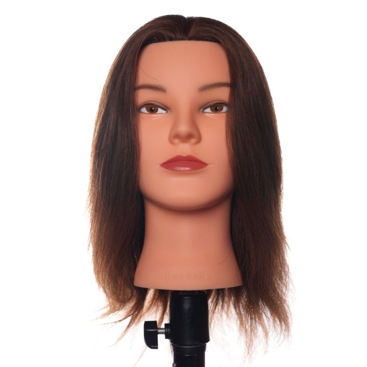 Heads-Up - Kappershoofd Connie - Bruin Haar - 30 cm