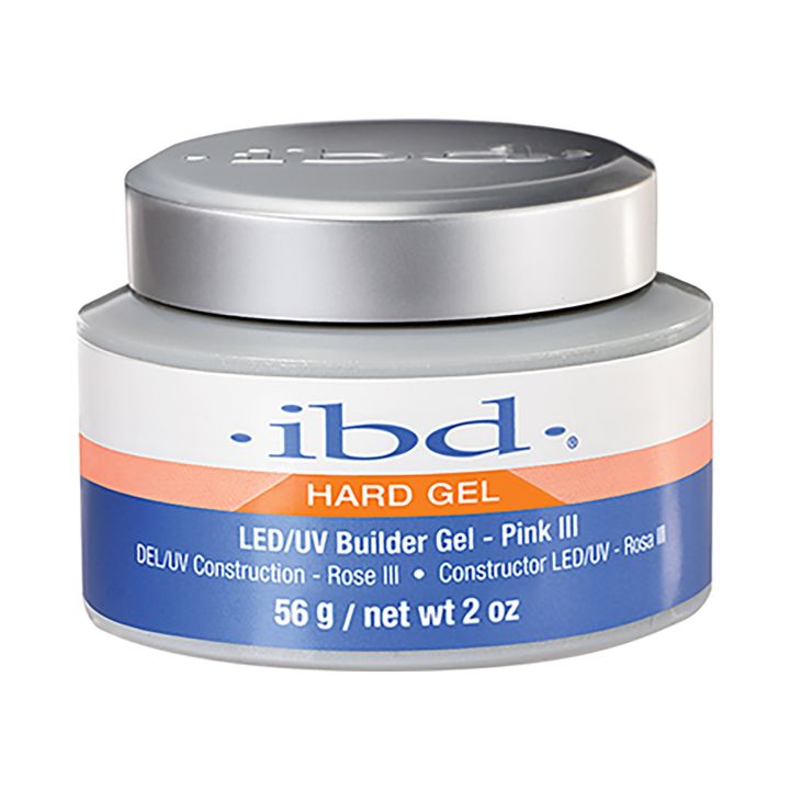 ibd - Hard Gel - LED/UV Builder Gel - Pink III