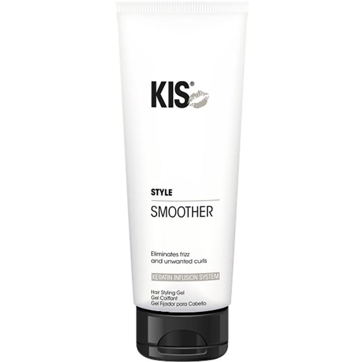 KIS Styling Smoother pakshot van een witte tube met zwarte dop op witte achtergrond