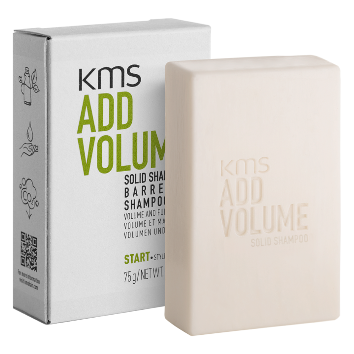 KMS - AddVolume - Solid Shampoo Bar - 75 gr