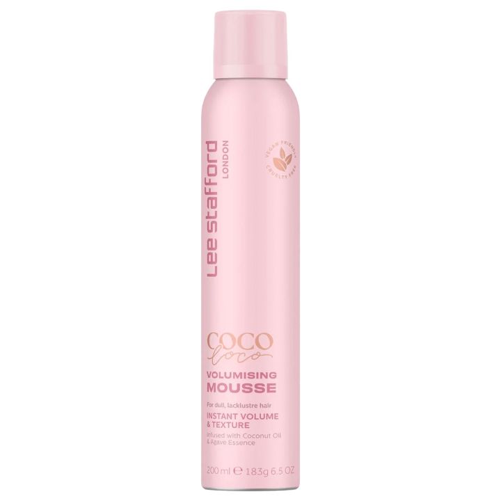 Lee Stafford - Coco Loco - Coconut Mousse - Haarmousse voor meer Volume - 200 ml
