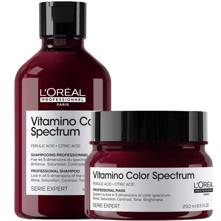 Loreal vitamino color spectrum shampoo mask