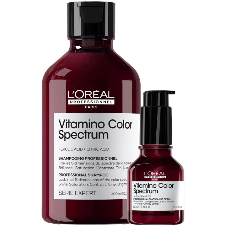 Loreal vitamino color spectrum shampoo serum