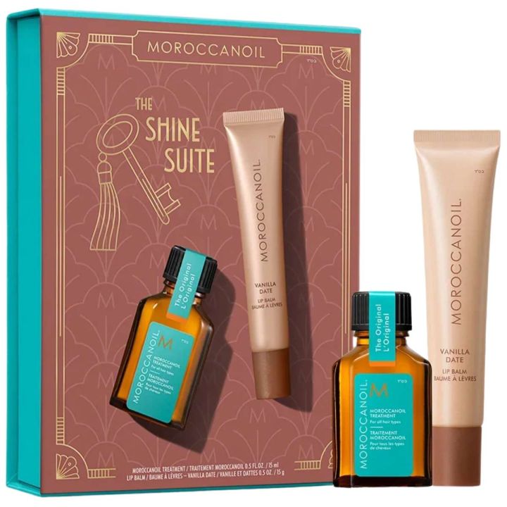 Moroccanoil Holiday Set Lip Balm Vanilla Date