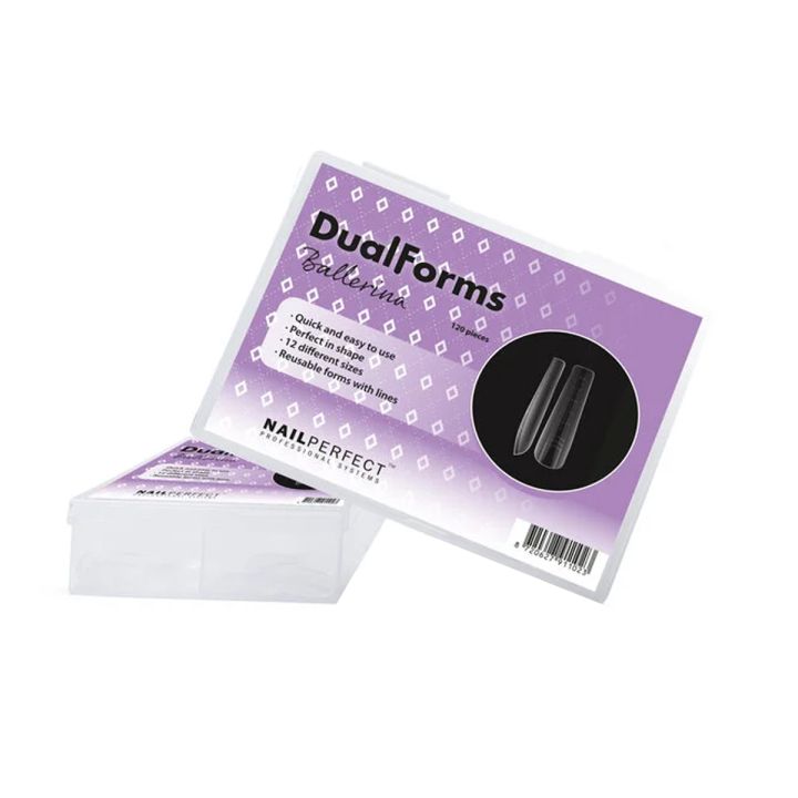 Nail Perfect - Dual Forms Ballerina - 120 Stuks
