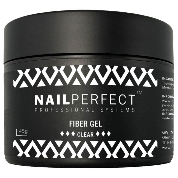 Nail Perfect - Fiber Gel - Clear - 45gr
