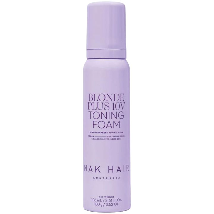 Nak Signature Blonde Plus 10V Toning Foam 106 ml