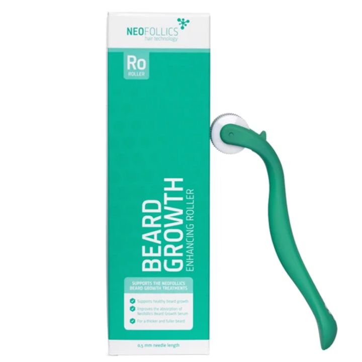 Neofollics - Beard Growth Enhancing Roller - klinisch bewezen microneedling voor baardgroei