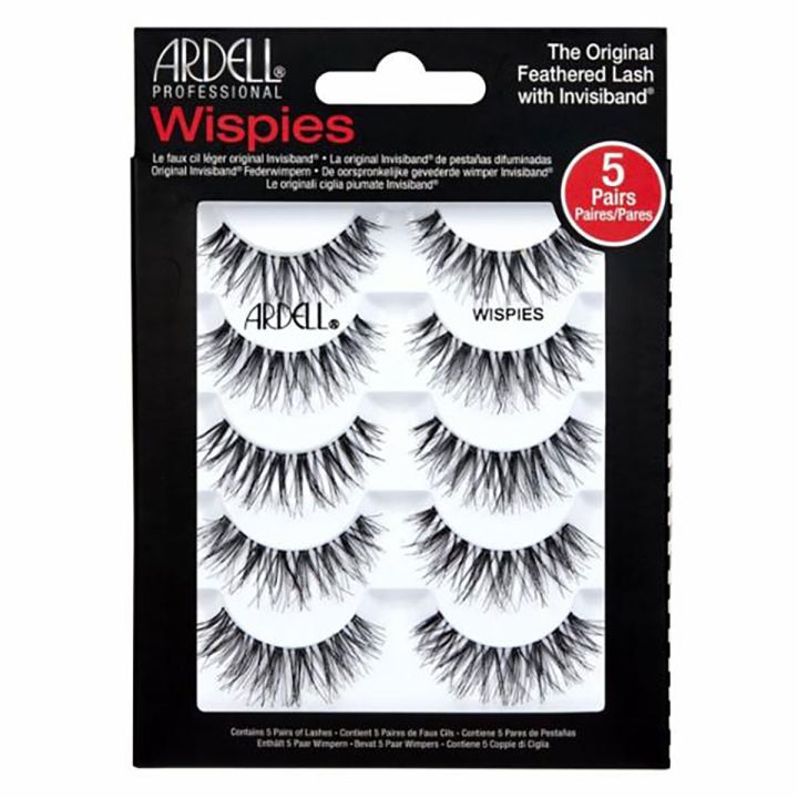 Ardell - Wispies 5 False Eyelashes - Black