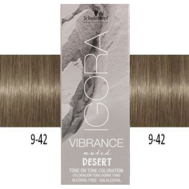 Schwarzkopf Igora Vibrance 9-42 Muted Desert tube van 60 ml